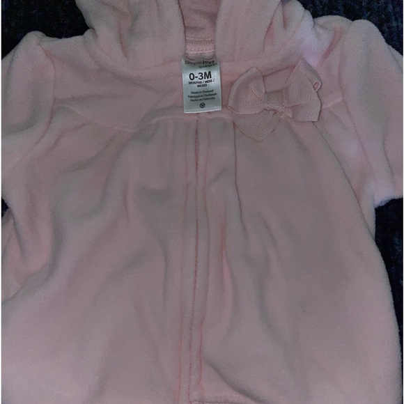Baby Girl Jackets Bundle (3), Carter’s Simple Joy, Size 0-3 Months - Picture 7 of 11